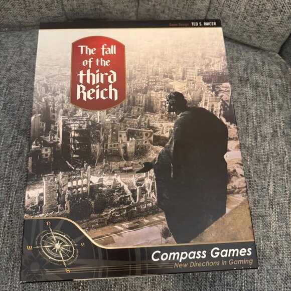 The Fall Of The Third Reich (open, unpunched) Compass Games 1042 - Picture 1 of 14